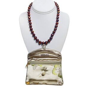 Honora Chocolate Graduated Baroque Pearl Necklace 18 1/2" (6031)